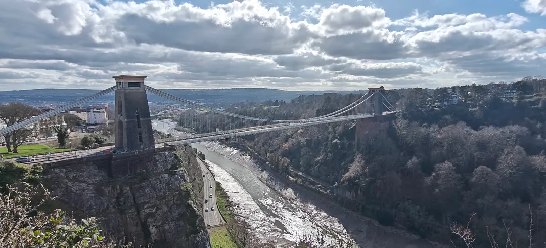 Clifton Suspension Bridge over the Avon Gorge, Bristol