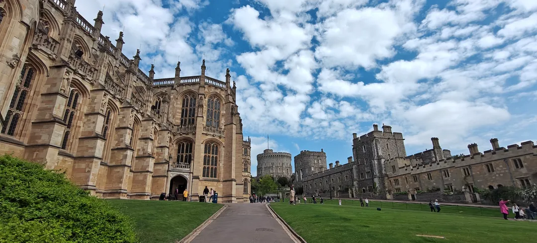 St George's Chapel inside Windsor Castle