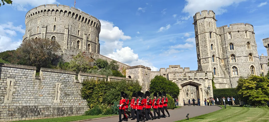 The Changing of the Guard at Windsor Castle