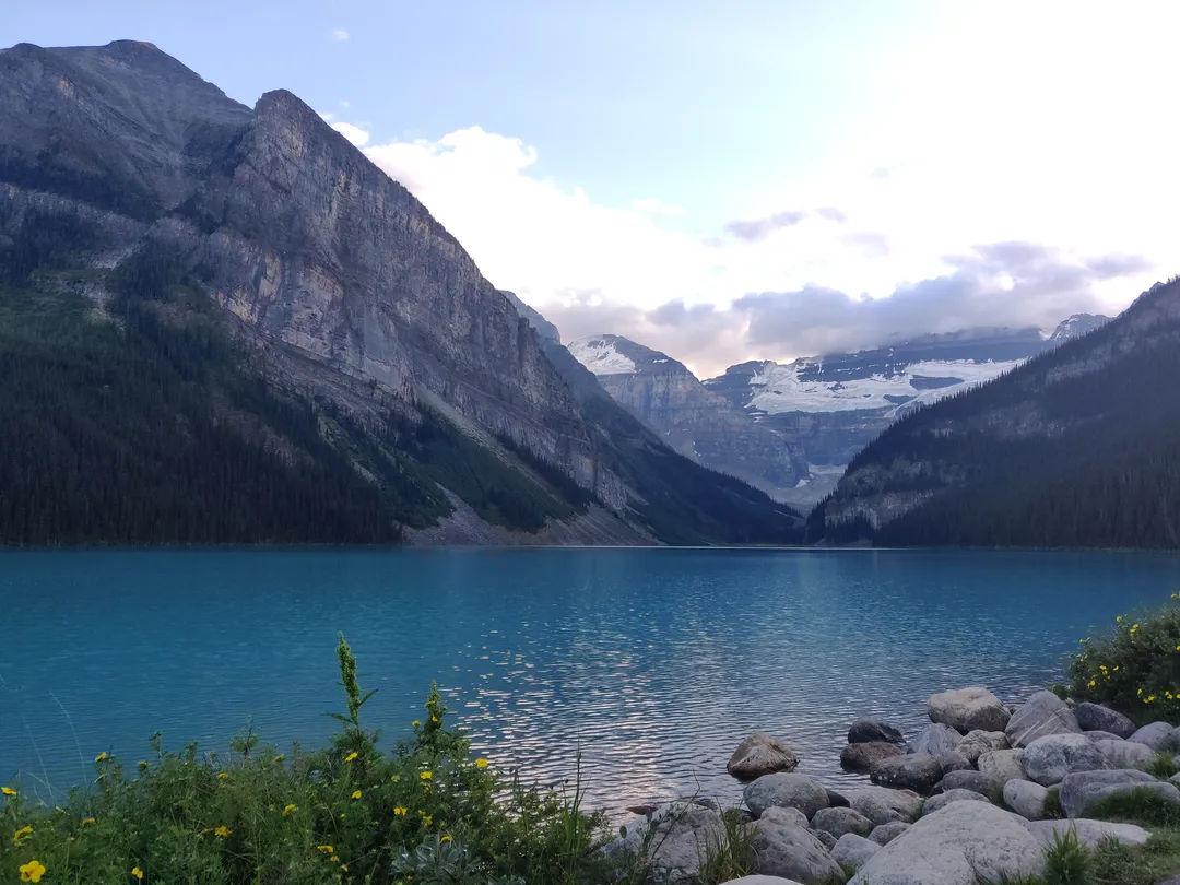 Evening calm at Lake Louise