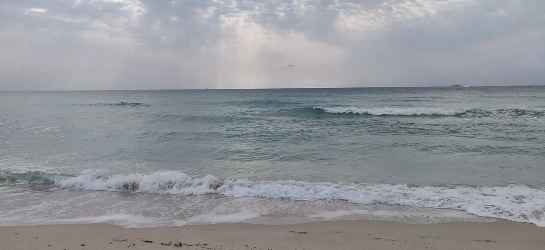 Morning surf at Miami Beach
