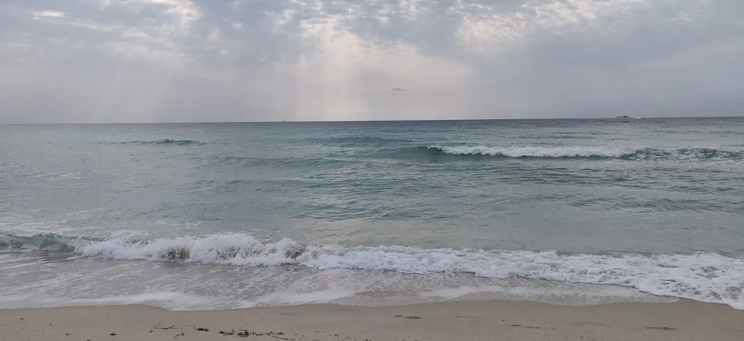 Morning surf at Miami Beach