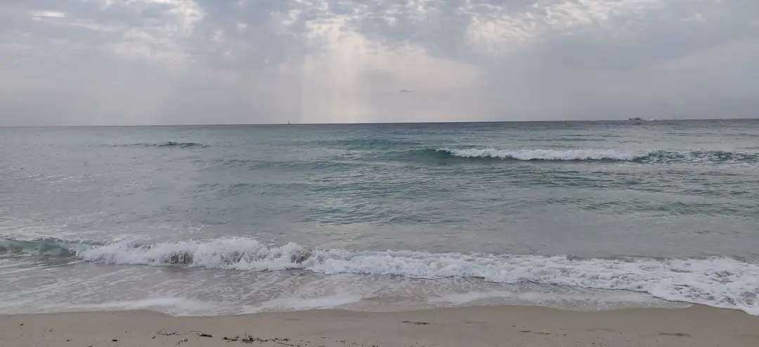 Morning surf at Miami Beach